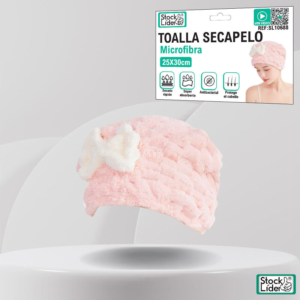 Toalla de secado de pelo superabsorbente